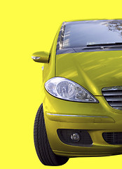 Image showing Yellow car