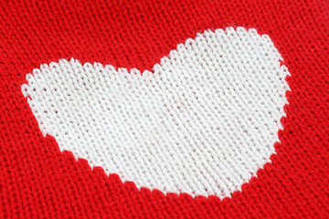 Image showing Knitting Heart