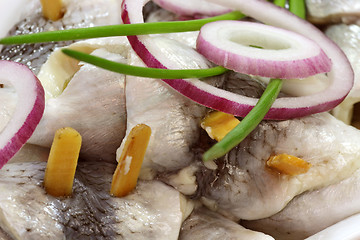 Image showing Rolled herring