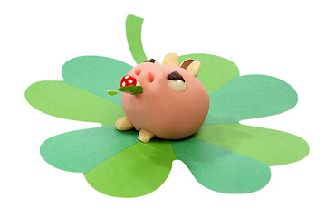 Image showing Lucky pig