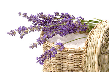 Image showing lavender bath