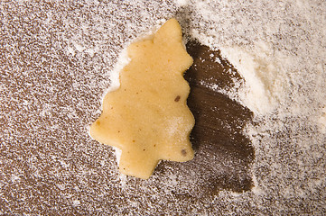 Image showing christmas gingerbreads ingredients