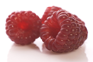 Image showing raspberies