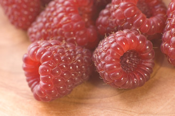 Image showing raspberies