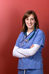 Image showing Young Woman Doctor