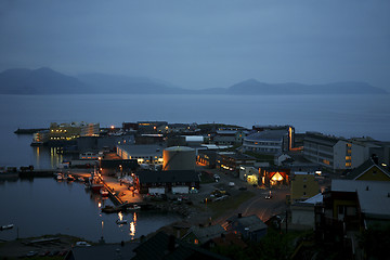 Image showing Hammerfest by Night