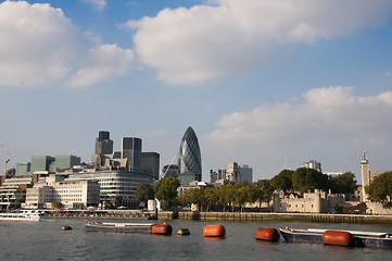 Image showing London skyline
