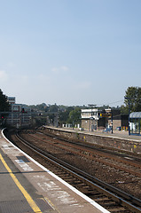 Image showing Train station