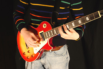 Image showing Playing Electric Guitar 2