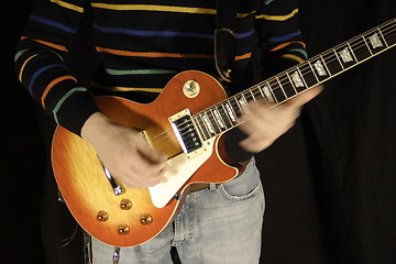 Image showing Playing Electric Guitar 4