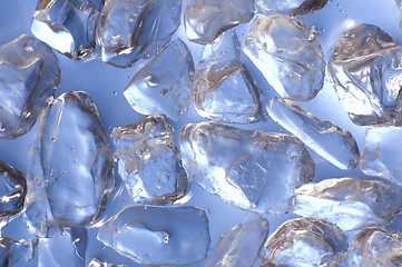 Image showing blue ice