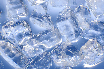 Image showing blue ice