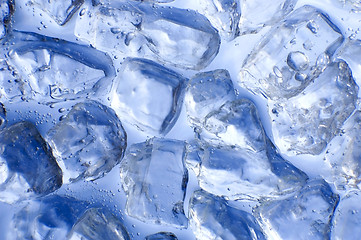 Image showing blue ice