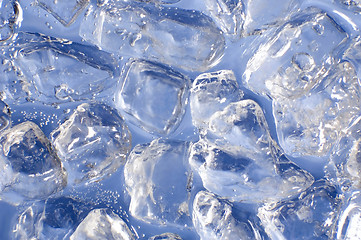 Image showing blue ice