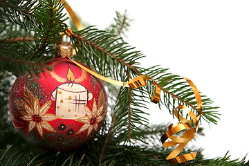 Image showing Christmas bulb