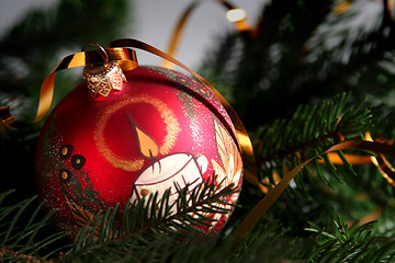 Image showing Christmas bulb