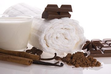 Image showing chocolate spa