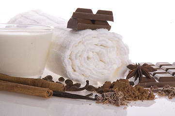 Image showing chocolate spa