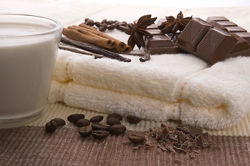 Image showing chocolate spa