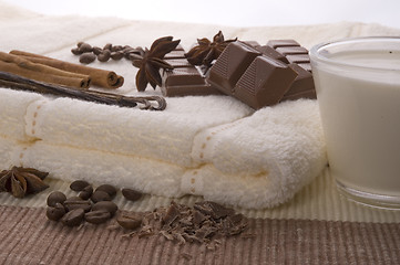 Image showing chocolate spa