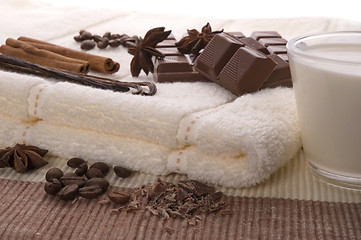 Image showing chocolate spa