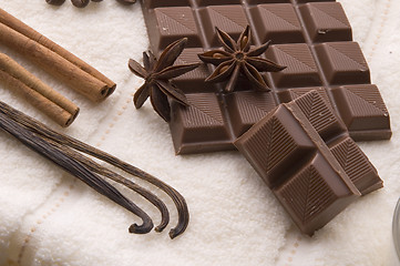 Image showing chocolate spa