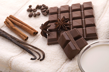 Image showing chocolate spa