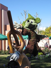 Image showing Mickey as a tree