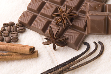 Image showing chocolate spa