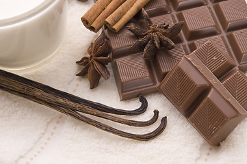 Image showing chocolate spa