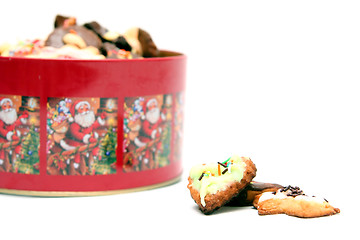 Image showing Christmas cookies