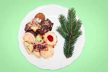 Image showing Christmas cookies