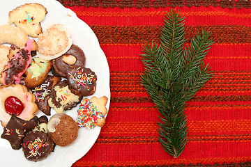 Image showing Christmas cookies