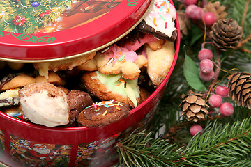 Image showing Christmas cookies