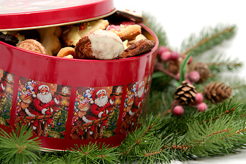 Image showing Christmas cookies