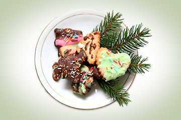 Image showing Christmas cookies