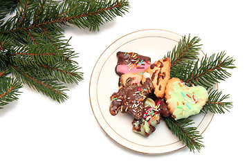 Image showing Christmas cookies