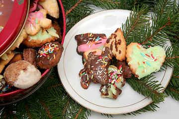 Image showing Christmas cookies