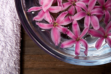 Image showing aroma bath. spa