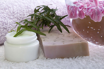 Image showing aroma bath. spa