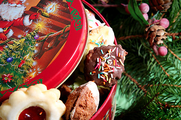 Image showing Christmas cookies