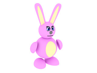 Image showing Pink bunny