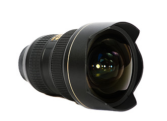 Image showing High end 14-24 mm. wide angle zoom for full frame dslr