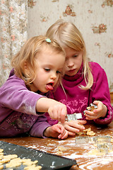 Image showing Christmas cookies