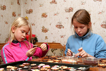 Image showing Christmas cookies