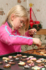 Image showing Christmas cookies