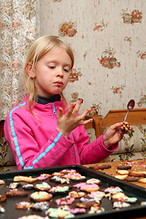 Image showing Christmas cookies