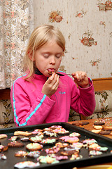 Image showing Christmas cookies