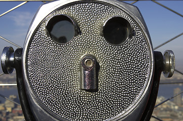 Image showing coin operated binoculars