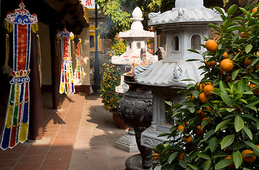 Image showing Tran Quoc Pagoda in Hanoi